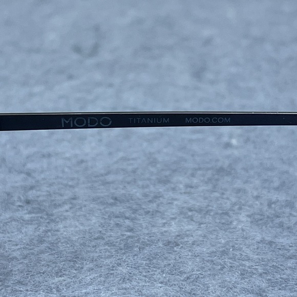 MODO Glasses 4077 Eyeglasses Frames Only 47-20-140 Titanium Blue‎ Half Rim Japan - Picture 3 of 12